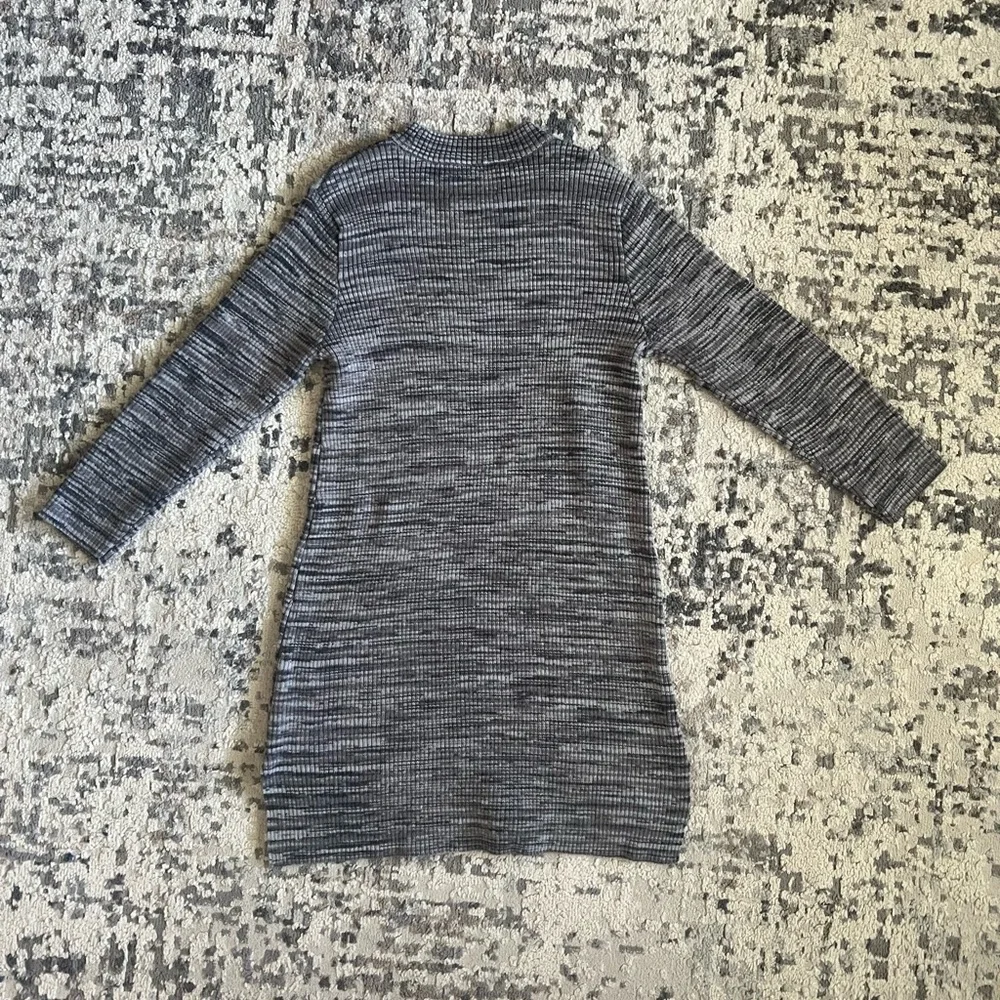 Kids Zara Gray Marled Knit dress‎